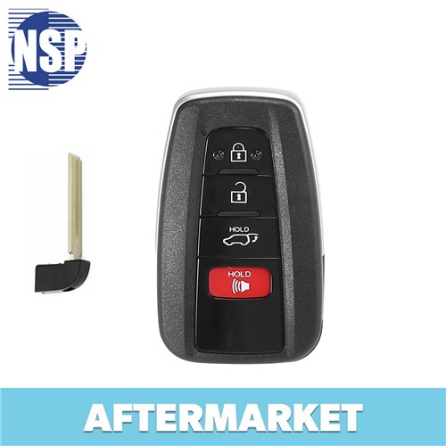 TOYOTA 4-BTN L,U,P,H SMART KEY - FCC: HYQ14FBC - OE: 8990H-0E020