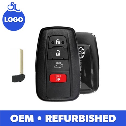 TOYOTA 4-BTN L,U,P,H SMART KEY - FCC: HYQ14FBC - OE:8990H-0E020