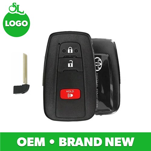 TOYOTA 3-BTN L,U,P SMART KEY - FCC: HYQ14FBC - OE: 8990H-0E010 - BOARD 0351