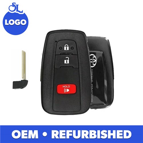 TOYOTA 3-BTN L,U,P SMART KEY - FCC: HYQ14FBC - OE:8990H-0E010