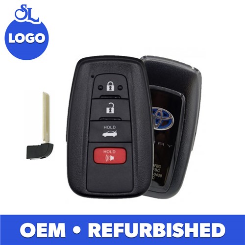 TOYOTA 4-BTN L,U,P,T SMART KEY - FCC: HYQ14FBC - OE:89904-06240