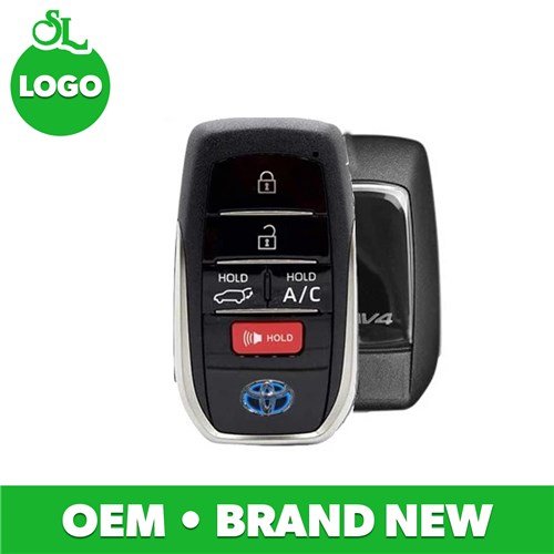 TOYOTA 5-BTN L,U,P,H,AC SMART KEY - FCC: HYQ14FBX - OE: 8990H-42380