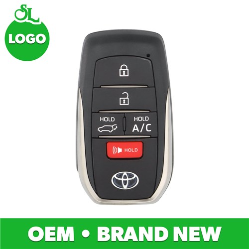 TOYOTA 5-BTN L,U,P,H,AC SMART KEY - FCC: HYQ14FBX - OE: 8990H-42381