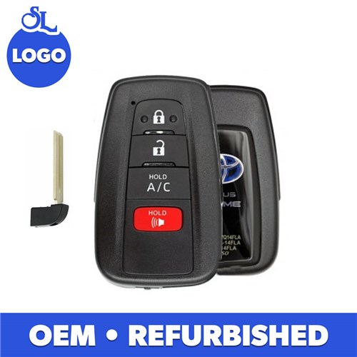 TOYOTA 4-BTN L,U,P,AC SMART KEY - FCC: HYQ14FLA - OE:89904-47790