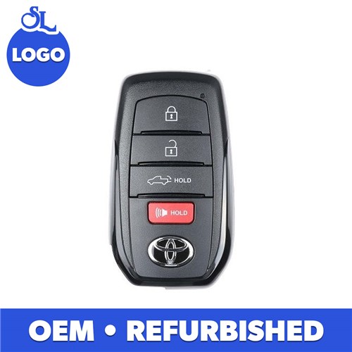 TOYOTA 4-BTN L,U,P,TG SMART KEY - FCC: HYQ14FBX - OE:8990H-0C010