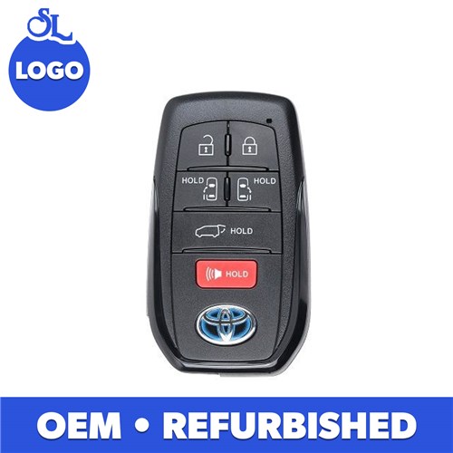 TOYOTA 6-BTN L,U,P,SD,SD,H SMART KEY - FCC: HYQ14FBX - OE:8990H-08010