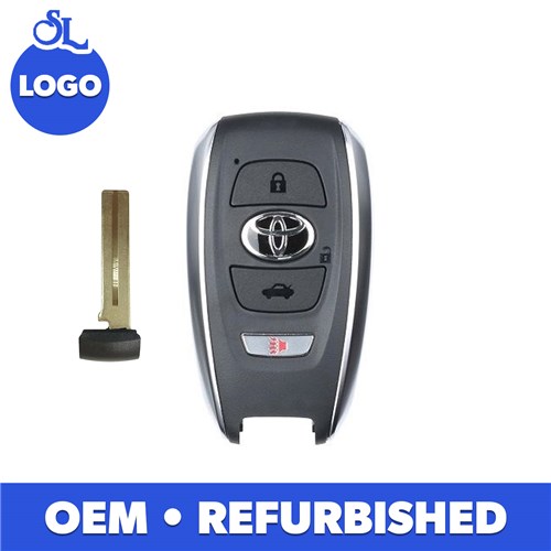 TOYOTA 4-BTN L,U,P,T SMART KEY - FCC: HYQ14AHK