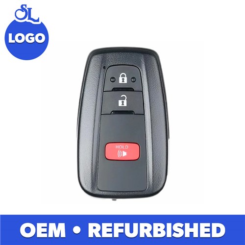 TOYOTA 3-BTN L,U,P SMART KEY - FCC: HYQ14FLA - OE: 8990H-35010  - BOARD 0351 - LOCKED