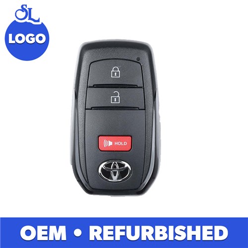 TOYOTA 3-BTN L,U,P SMART KEY - FCC: HYQ14FBX - OE: 8990H-0C030