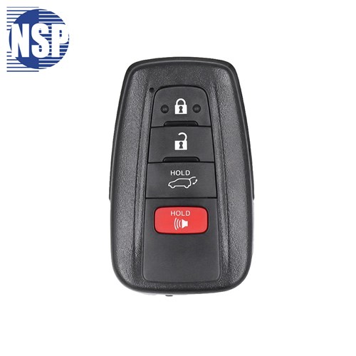 TOYOTA 4-BTN L,U,P,H SMART KEY - FCC: HYQ14FLA - OE: 8990H-0E380