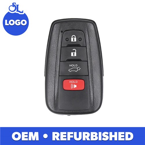 TOYOTA 4-BTN L,U,P,H SMART KEY - FCC: HYQ14FLA - OE: 8990H-0E380