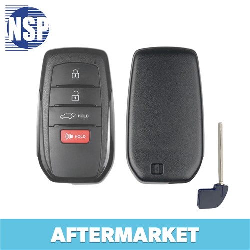 TOYOTA 4-BTN L,U,P,H SMART KEY - FCC: HYQ14FBW - OE: 8990H-0A020