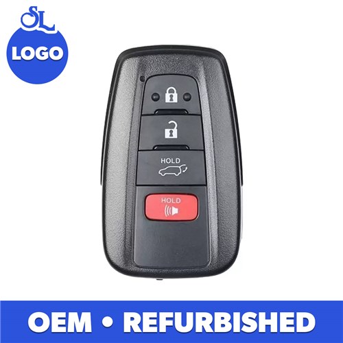 TOYOTA 4-BTN L,U,P,H SMART KEY - FCC: HYQ14FLA - OE: 8990H-0R230