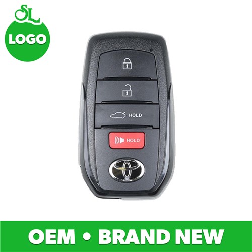 TOYOTA 4-BTN L,U,P,T SMART KEY - FCC: HYQ14FBW - OE: 8990H-12350, 8990H-02470