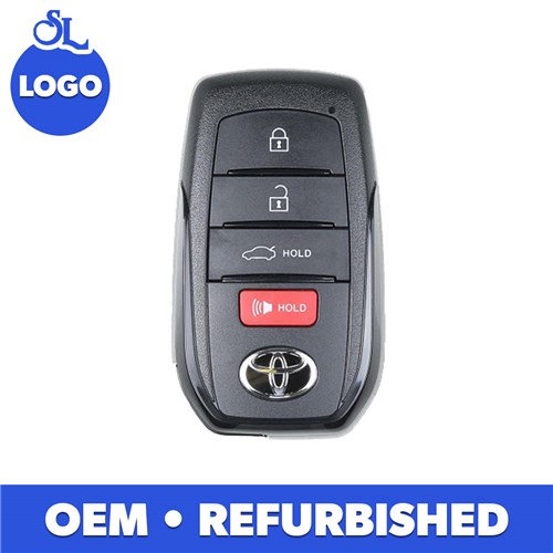 TOYOTA 4-BTN L,U,P,T SMART KEY - FCC: HYQ14FBW - OE: 8990H-12350, 8990H-02470