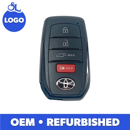 TOYOTA 4-BTN L,U,P,H SMART KEY - FCC: HYQ14FBX - 8990H-0C020