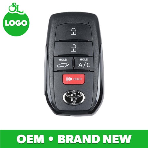 TOYOTA 5-BTN L,U,P,H,AC SMART KEY - FCC: HYQ14FBX - OE: 8990H-42520