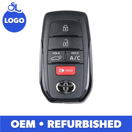 TOYOTA 5-BTN L,U,P,H,AC SMART KEY - FCC: HYQ14FBX - OE: 8990H-42520