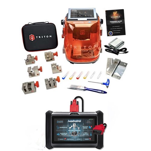 Triton PLUS Ultimate Bundle #1 (Triton PLUS Ultimate Machine, AutoProPAD 3 Core, Triton Mounting Kit, & Triton Screen Protector)