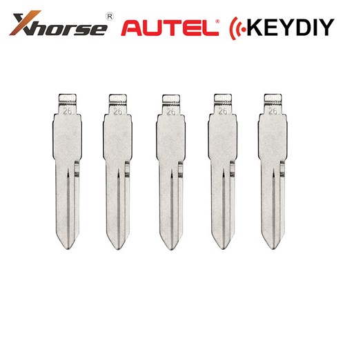 XHORSE/AUTEL/KEYDIY BLADES GM B102 (PACK OF 5)