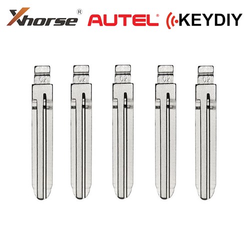 XHORSE/AUTEL/KEYDIY BLADES TOYOTA TR47 (PACK OF 5)