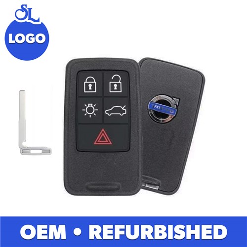 VOLVO 5-BTN L,U,P,T,LIGHT SMART KEY - FCC: KR55WK49264