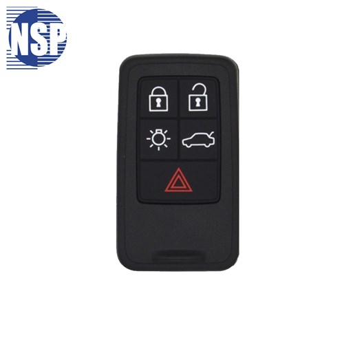 NSP VOLVO 5-BTN L,U,P,T,LIGHT SMART KEY - FCC: KR55WK49266