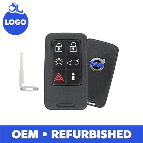 VOLVO 6-BTN L,U,P,T,LIGHT,PCC SMART KEY - FCC: KR55WK49266