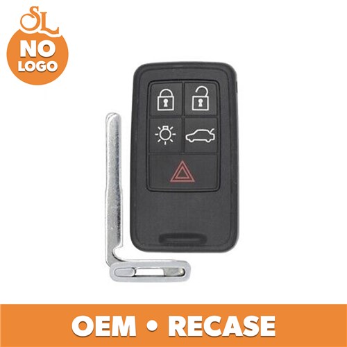 VOLVO 5-BTN L,U,P,T,LIGHT SMART KEY - FCC: KR55WK49264 - OE: 30659550 -  433 MHZ