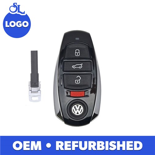 VOLKSWAGEN 4-BTN L,U,P,H SMART KEY - FCC: IYZVWTOUA