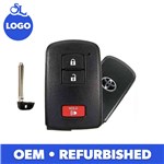 TOYOTA 3-BTN L,U,P SMART KEY - FCC: HYQ14FBB - OE:89904-35060